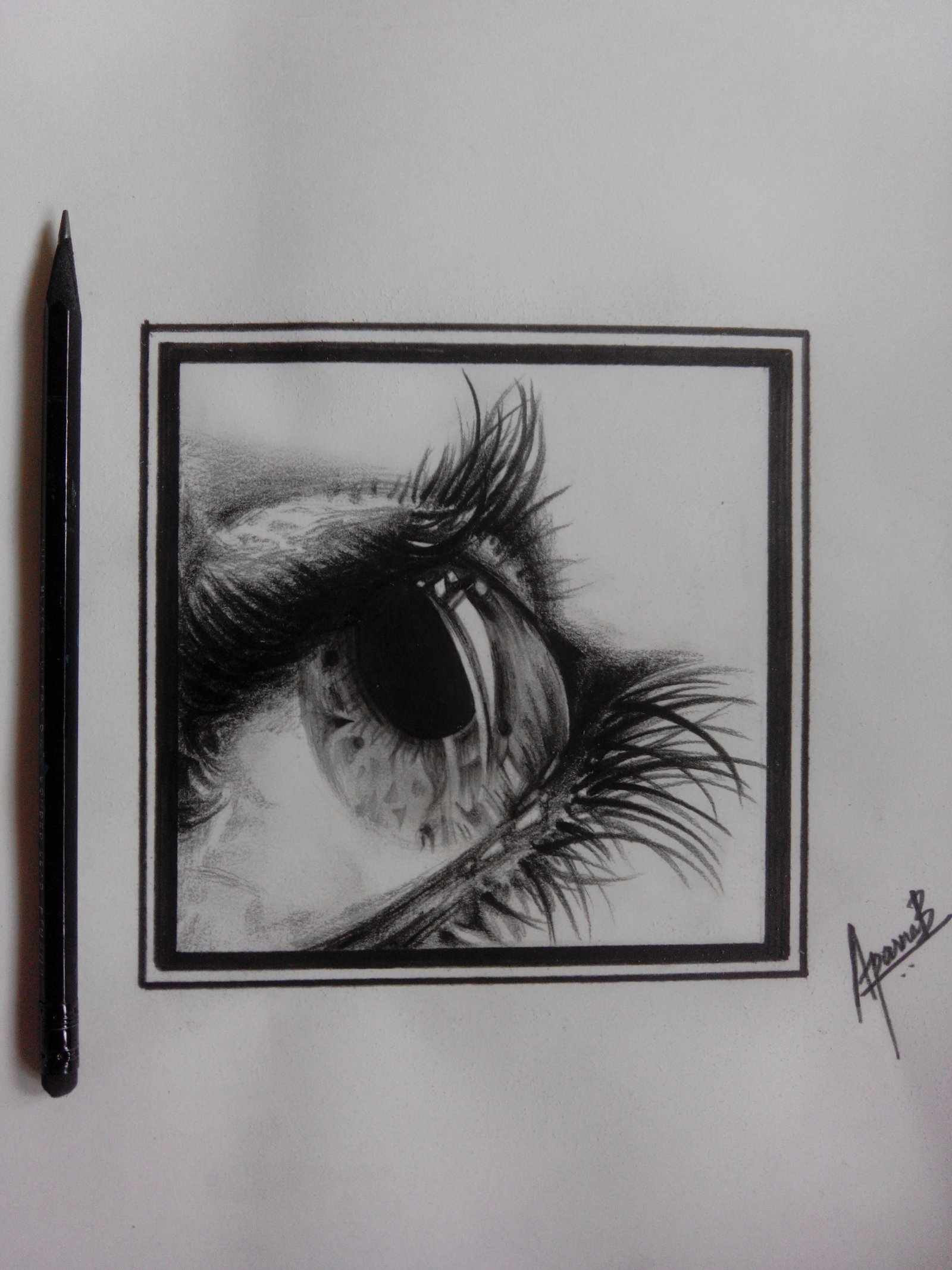 sketch of an eye !