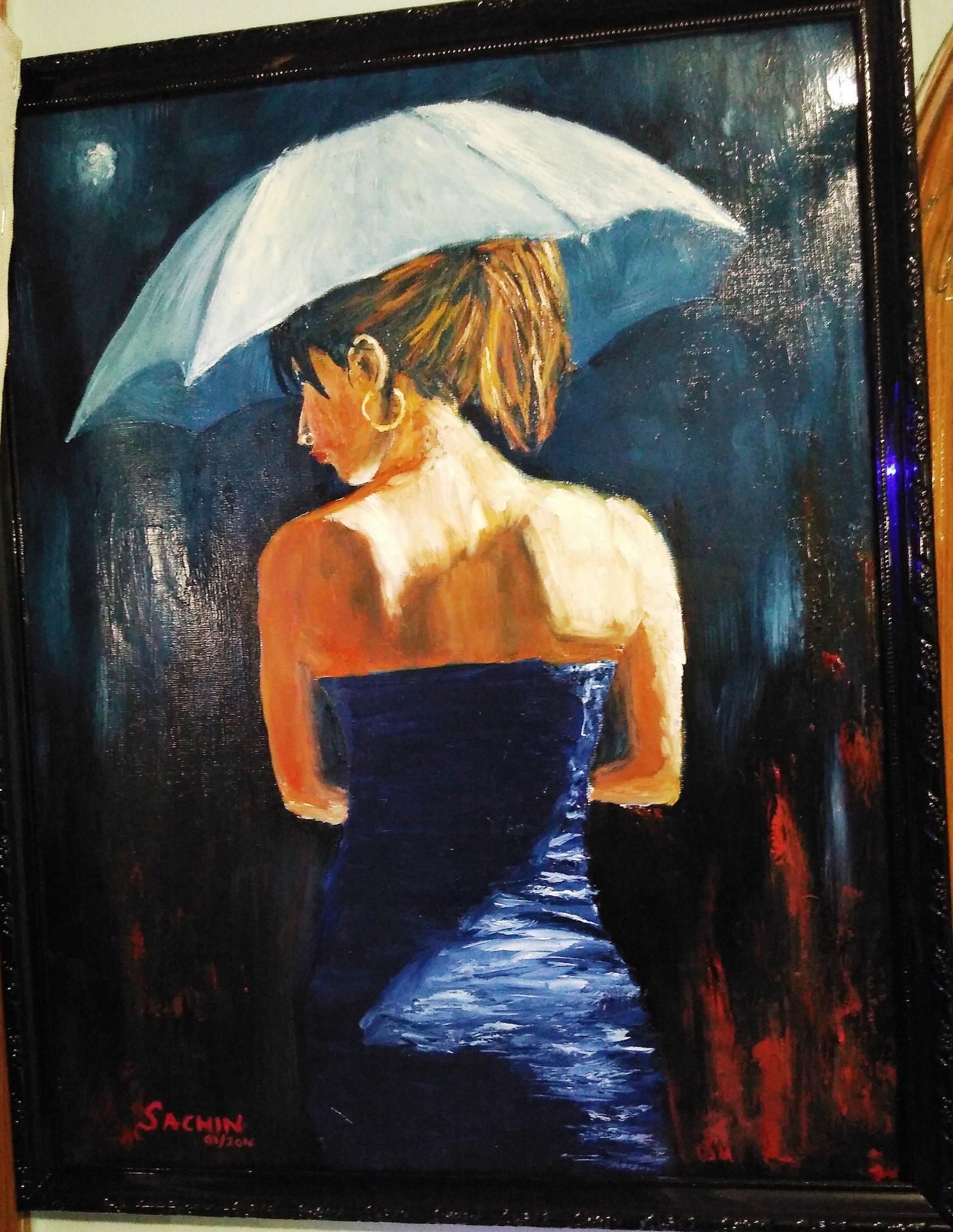 Lady in Umbrella