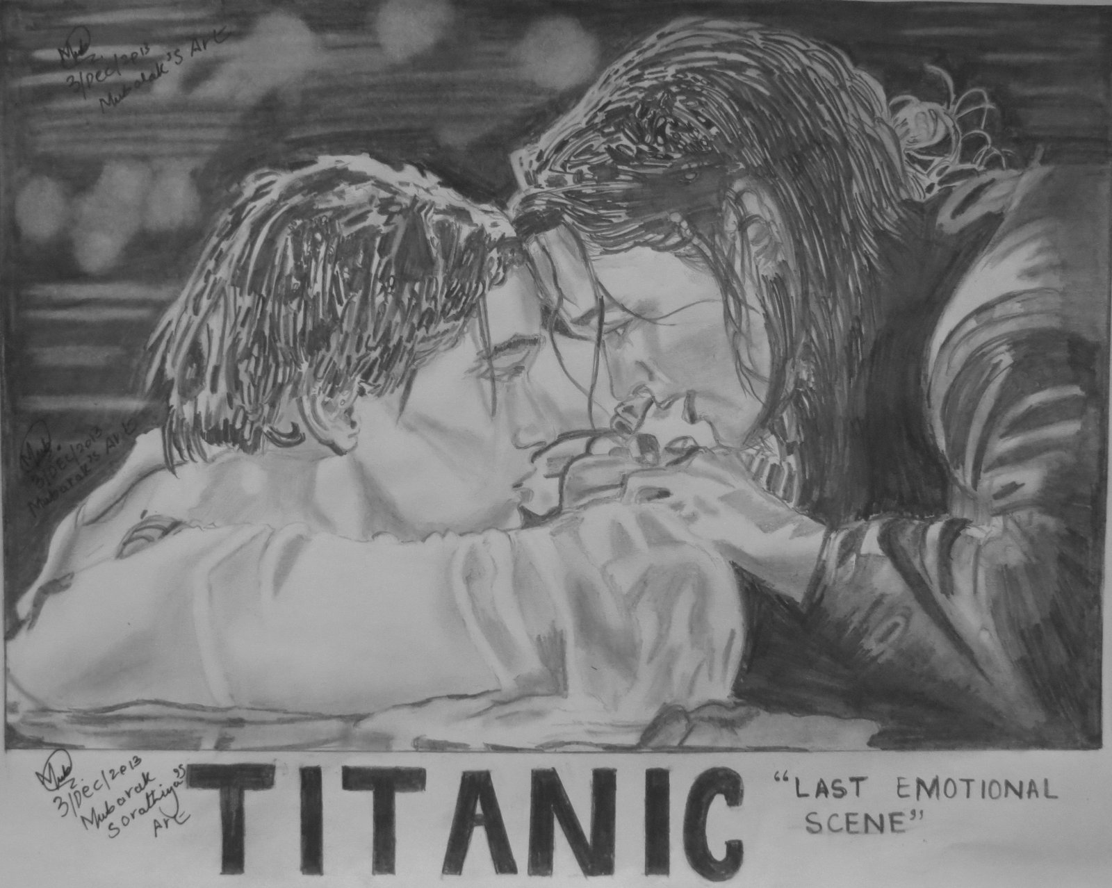 titanic  last emotional scene